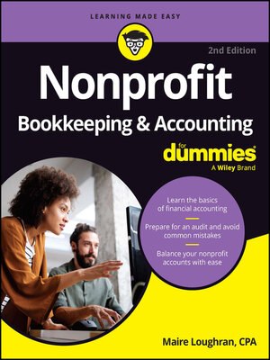 cover image of Nonprofit Bookkeeping & Accounting For Dummies